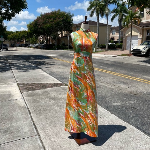 Vintage Don Luis de Espana Floral Print Dress - Picture 4 of 12